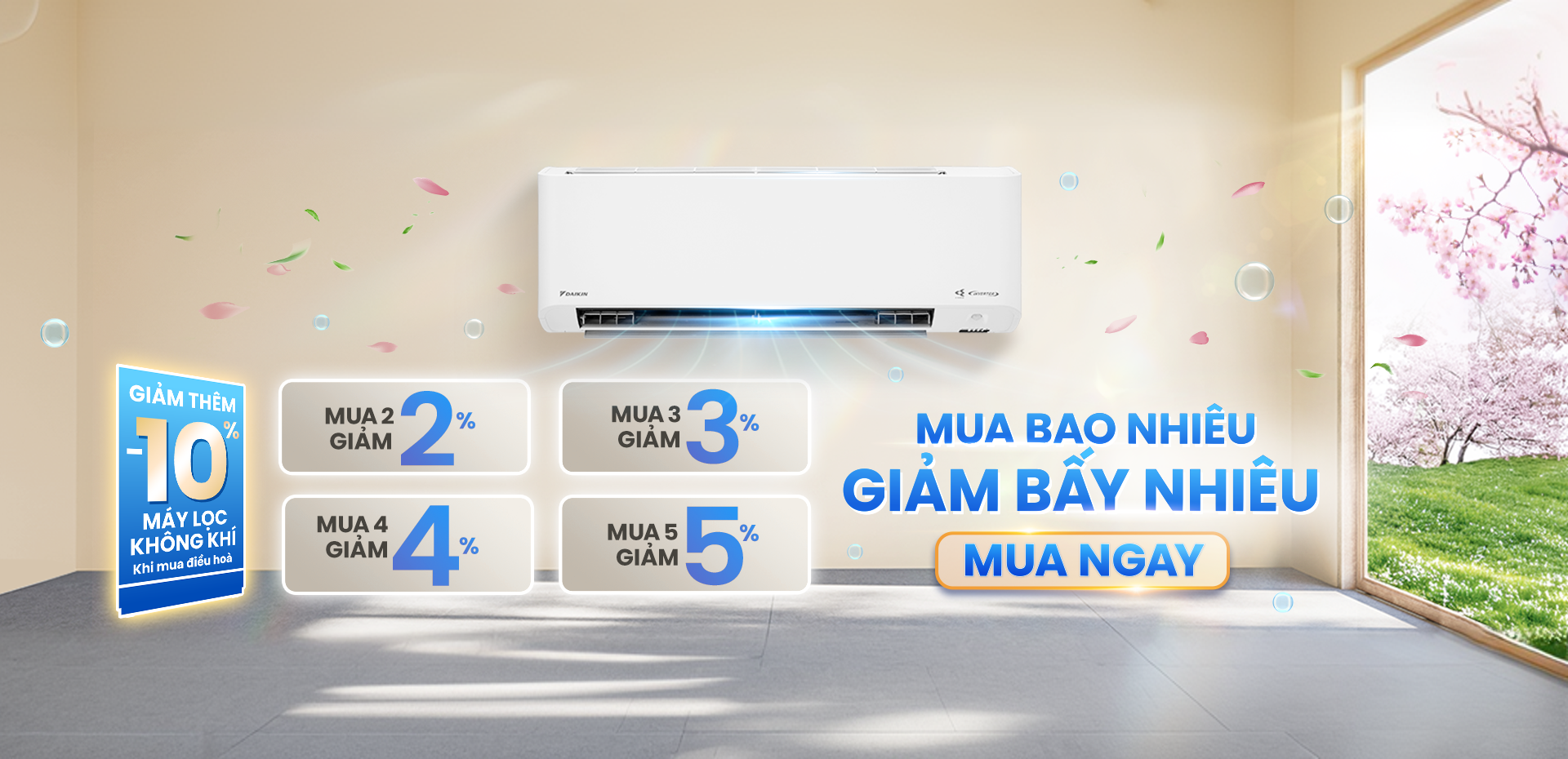 Mua bao nhi&ecirc;u giảm bấy nhi&ecirc;u