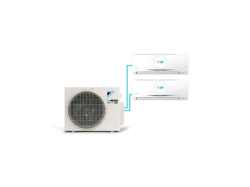 Combo 2 dàn lạnh Điều Hòa Inverter Multi S - 1HP + 1HP